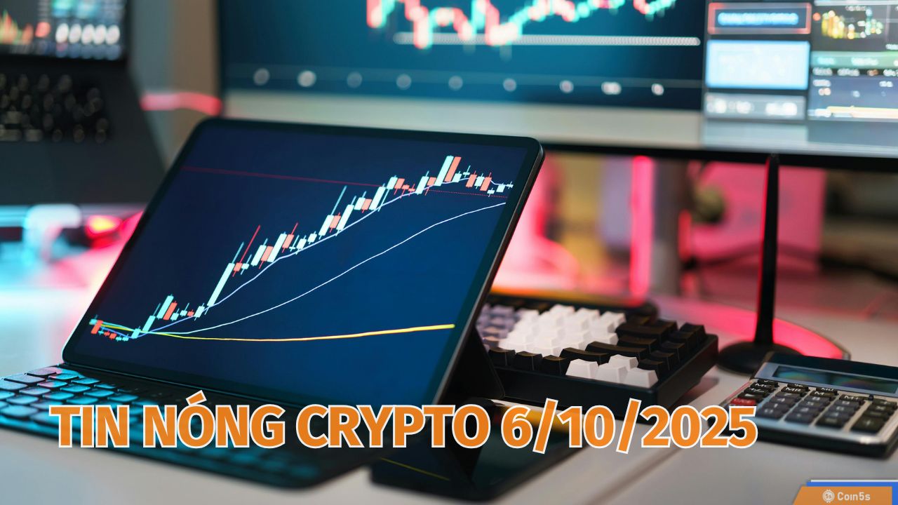 10 Tin Nóng Về Thị Trường Tiền Số Hôm Nay 6/10/2025 10 Tin Nóng Về Thị Trường Tiền Số Hôm Nay 6/10/2025
