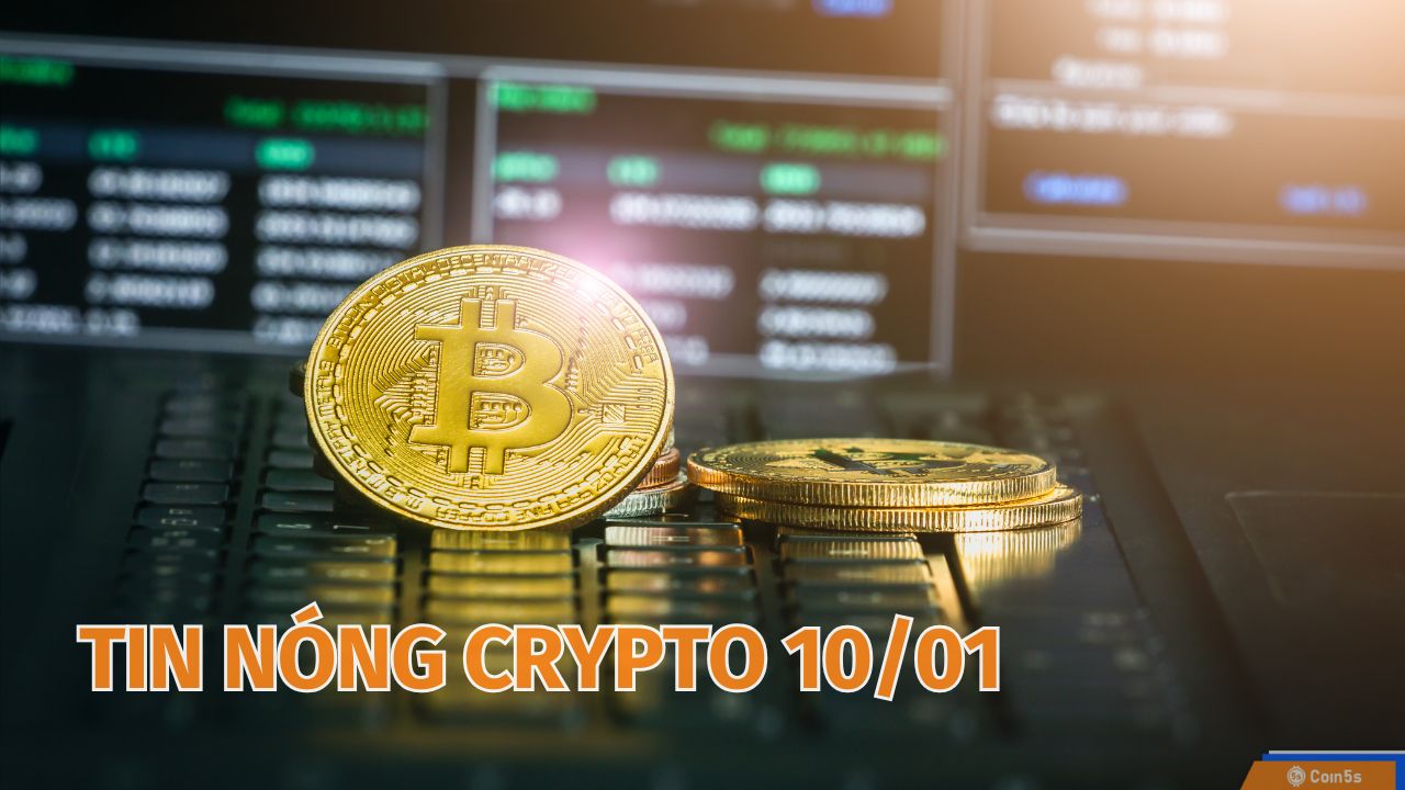 Coin5s: 10 Tin Nóng Về Thị Trường Tiền Số Hôm Nay 10/1/2025