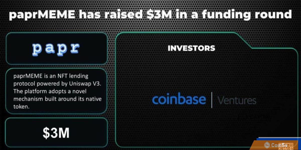 paprMEME kêu gọi thành công $3M từ Coinbase Venture.