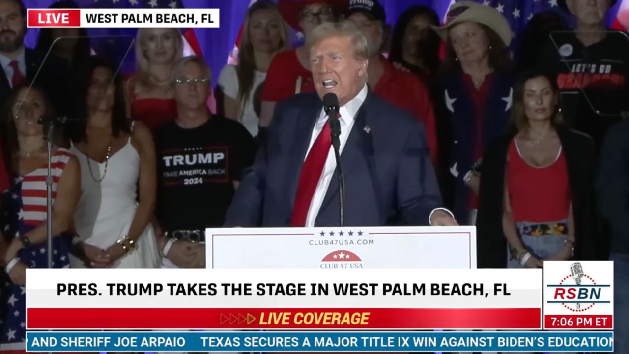 Trump phát biểu tại West Palm Beach, Florida